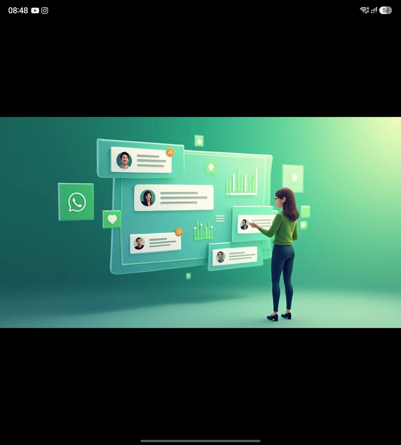 AI Customer Messaging · high-resolution illustrative feature image